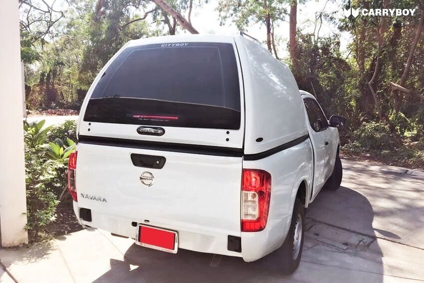 CARRYBOY Hardtop 840oS mit Überhöhe für Ford Ranger Extrakabine 2012+ 3. Bremslicht