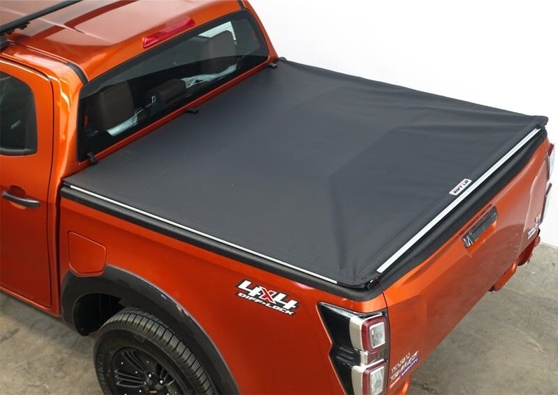 CARRYBOY Vinylplane Laderaumabdeckung Plane für Volkswagen Amarok Doppelkabine 2010-2020 wasserbeständig