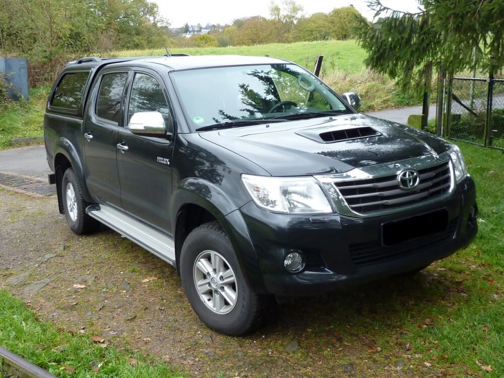 CARRYBOY Hardtop 560 mit seitlichen Schiebefenster für Toyota Hilux Vigo Doppelkabine Toyota Vigo