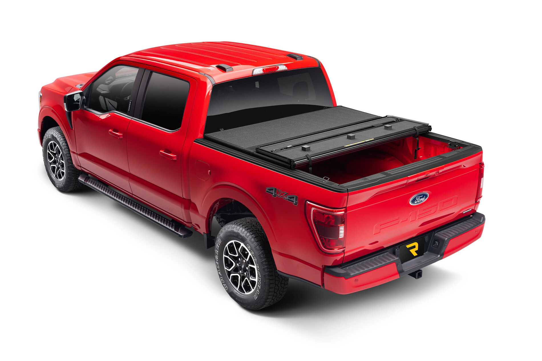 pickup, truck, rot, Kofferraumabdeckung, Laderaumabdeckung,