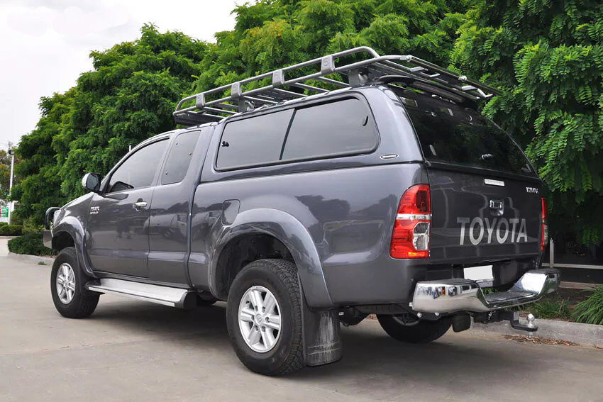 CARRYBOY Hardtop mit großen Schiebefenstern 560gF-TRC Toyota Hilux Revo Invincible Extrakabine sicher abschließbar