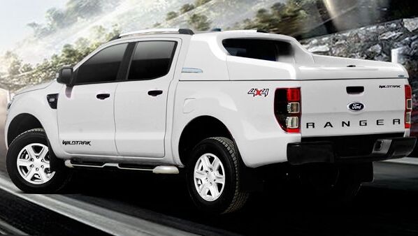 Ford Ranger Laderaumabdeckung Fullbox 762 mit Überrollbügel, sicher abschließbar