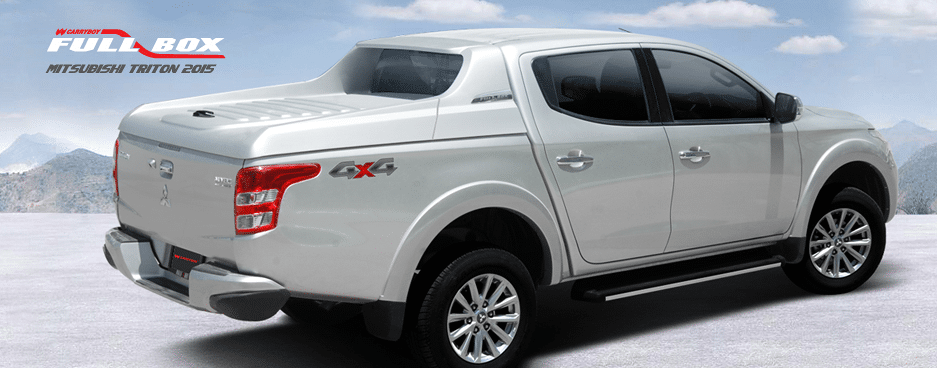 Carryboy Laderaumabdeckung Fullbox Mitsubishi L200 Doppelkabine schneller aufbau