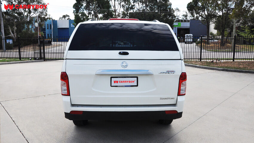 CARRYBOY Hardtop mit seitlichen Klappfenstern SO-SKD SsangYong Actyon Sport Doppelkabine Heckklappe