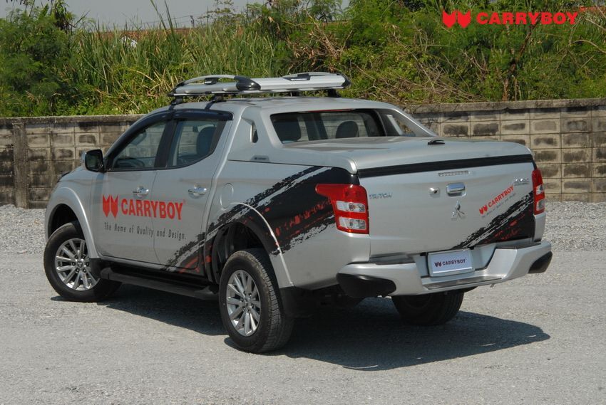 Laderaumabdeckung 795 für Fiat Fullback Mitsubishi L200 Doppelkabine mit Stylingbügel