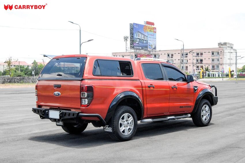 CARRYBOY Hardtop mit Klappfenster und Schiebefensterkombination Fiat Fullback Doppelkabine Qualität und Design