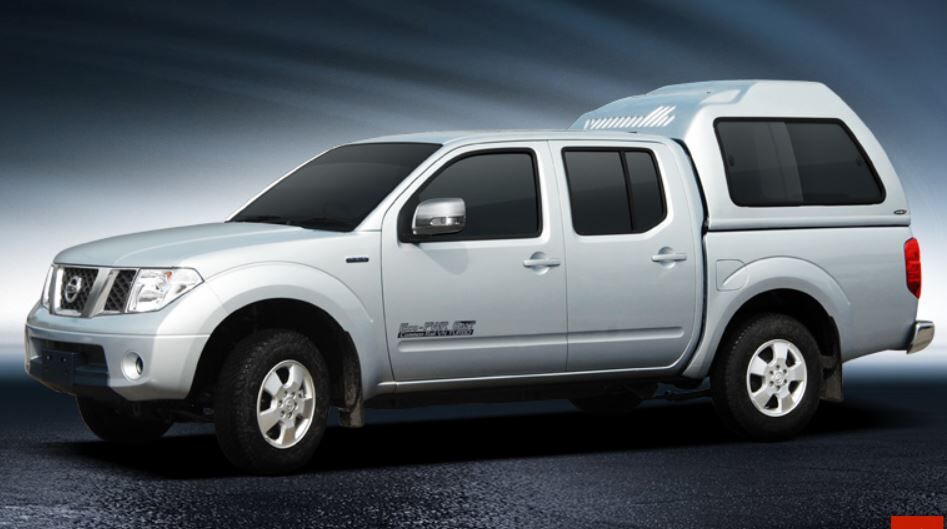 CARRYBOY Hardtop mit Überhöhe Nissan Navara D40 Kurzbett Doppelkabine gesicherte Ersatzteilversorgung
