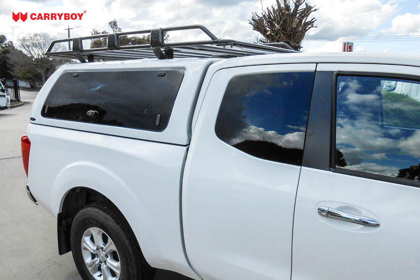 CARRYBOY Dachlastträger 763 Aufbau auf Hardtop mit passenden Haltern Extrakabine Hardtop