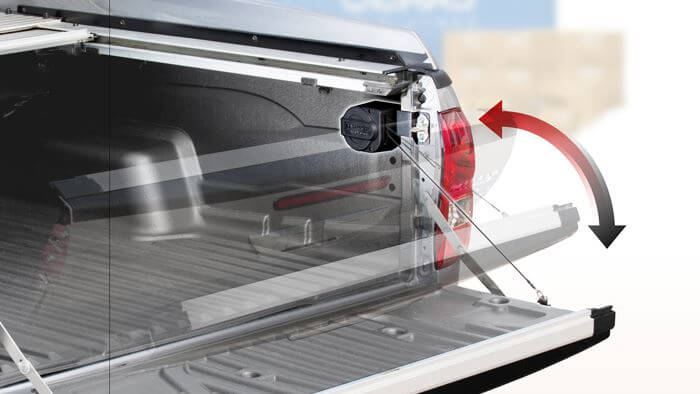 CARRYBOBY Heckklappenfeder Heckklappendämpfer Mitsubishi L200 ohne Bohren