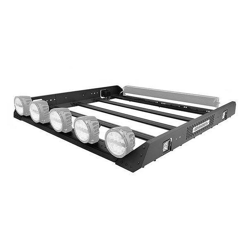Dachgepäckkorb SRM400 mattschwarz mit LED Beleuchtung
