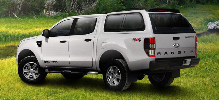 CARRYBOY Hardtop 560-FTD Ford Ranger Doppelkabine stabiles GFK Hardtop Qualität und Design