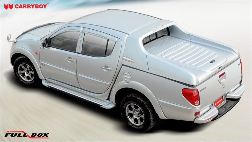CARRYBOY Laderaumabdeckung Deckel Fullbox Isuzu D-Max Doppelkabine 2012-2016 sportliches Design