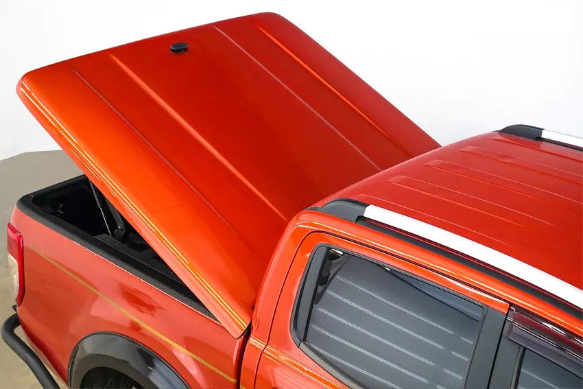 Ford Ranger Doppelkabine Laderaumabdeckung Deckel Flachabdeckung SMX2-FTD, schräg offen