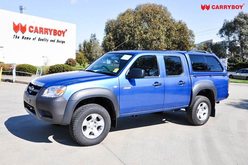 CARRYBOY Hardtop mit Schiebefenster langjährige Ersatzteilversorgung Ford Ranger Doppelkabine 2002-2011