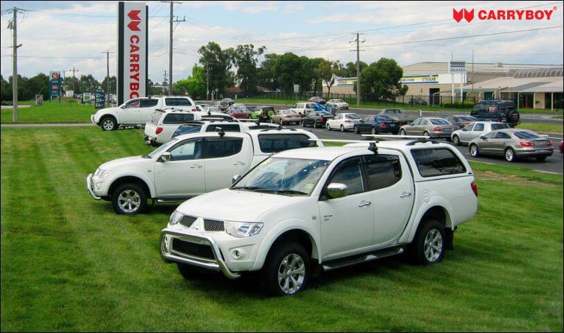 CARRYBOY Hardtop mit Schiebefenster 560-MTD Mitsubishi L200 Doppelkabine Kurzbett 2005-2015 dauerhafte Ersatzteilversorgung