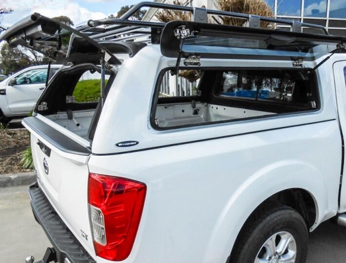 CARRYBOY Nissan Navara Doppelkabine Hardtop mit Klappfenstern