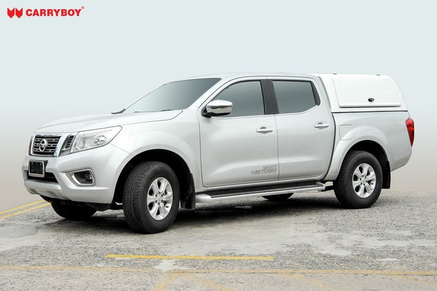 Nissan Navara NP300 Hardtop mit Flügelklappen geschlossen Gewerbehardtop besonders robust
