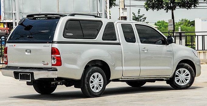 CARRYBOY Hardtop mit Schiebefenster Toyota Hilux Vigo Extrakabine 2005-2015 gesicherte Ersatzteilversorgung