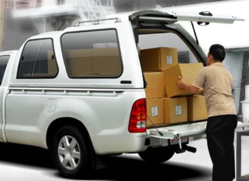 CARRYBOY Hardtop 840 mit Schiebefenster Hardtop mit Überhöhe maximale Beladung Toyota Hilux Vigo Singlecab