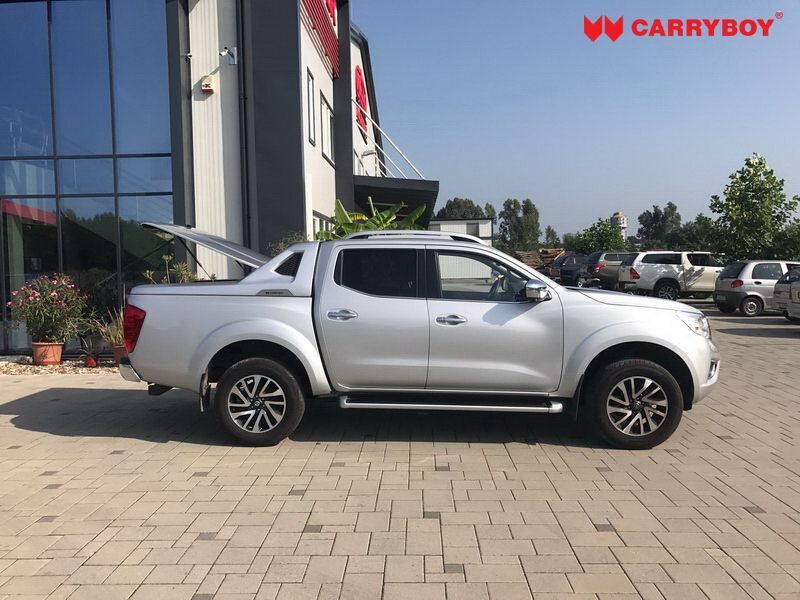 Laderaumabdeckung 795 für Nissan Navara Doppelkabine 2016 mit Stylingbügel