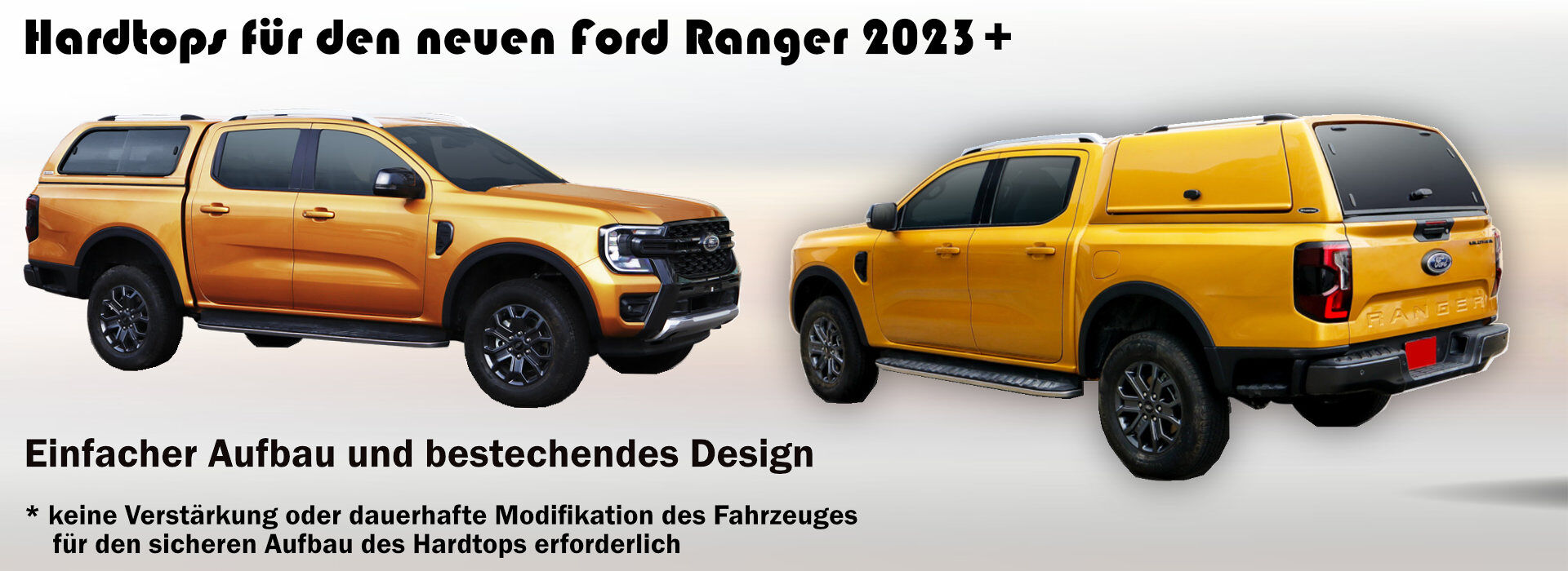 Ford Ranger 2023 Hardtop Carryboy