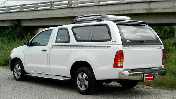 Carryboy Hardtop Modell 560-FL für Ford Ranger Einzelkabine 02-11 elegantes Design Lackierung in Wagenfarbe