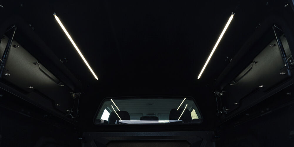 Hardtop, GFK, Nomad, Pickup Truck, Innenlicht