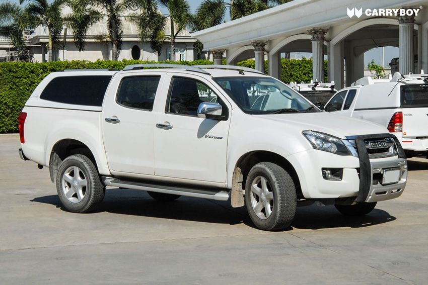 CARRYBOY Hardtop sportliches Design S6-IRD Isuzu D-Max Doppelkabine 2012-2016 durchgehendes Ausstellfenster Lackierung in Wagenfarbe