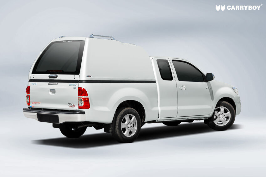 CARRYBOY Hardtop Überhoch Ford Ranger Extrakabine 2002-2011 geschlossene Seiten