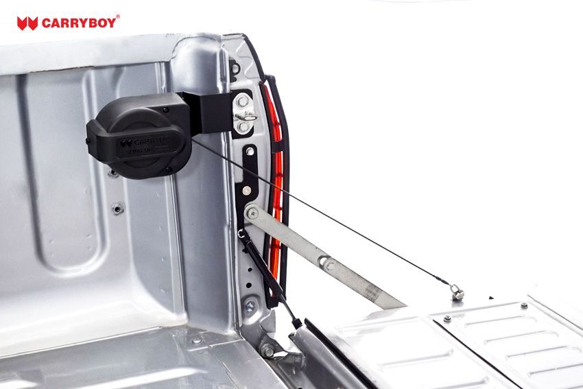 CARRYBOY Pickup Heckklappendämpfer Unterstützung Hilfe CB-105-FT Ford Ranger platzsparender Einbau
