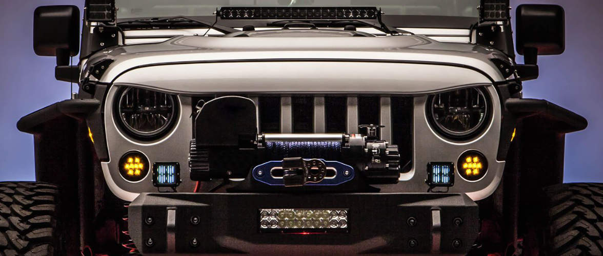 NOVISauto Frontblende für den Jeep Wrangler
