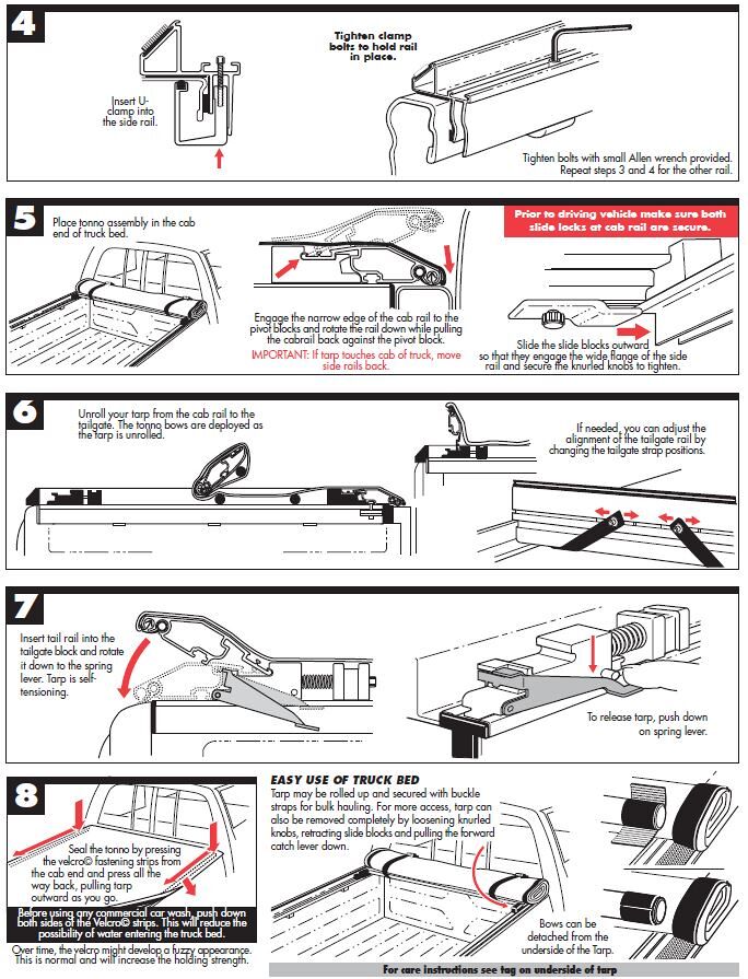 NOVISauto trunk cover EXPRESSTONNO - tarpaulin for rolling - EXR09-6,4