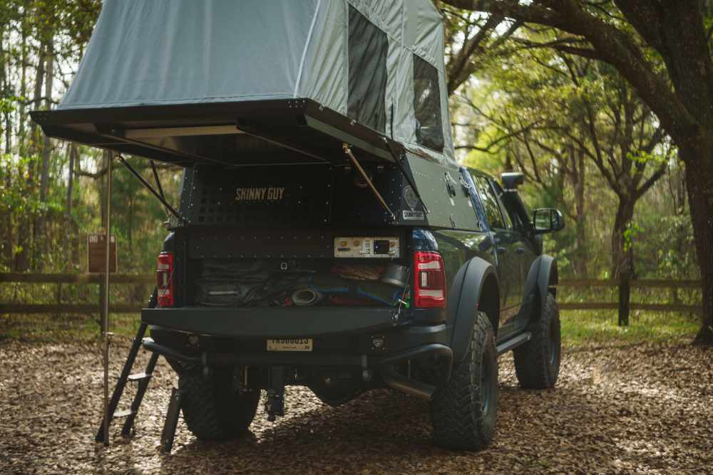 Camping Aufbau Pickup