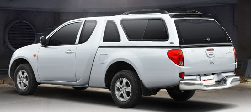 CARRYBOY Hardtop 560-MNC Mitsubishi L200 Extrakabine Zubehör 2016+ extrem stabil und belastbar gesicherte Ersatzteilversorgung vom Weltmarktführer