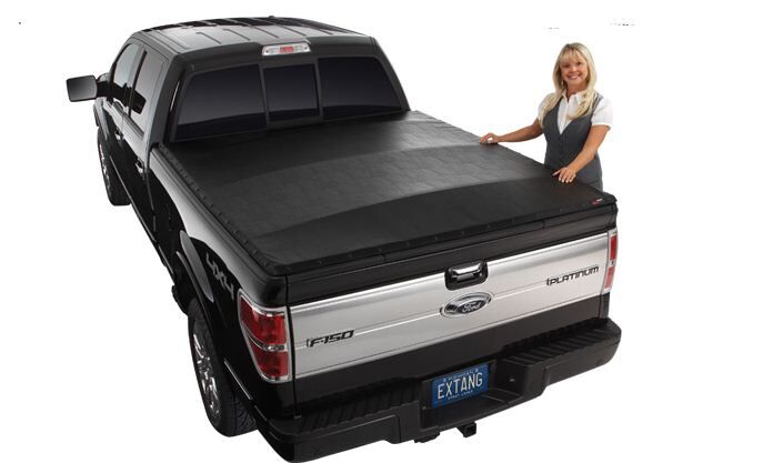 NOVISauto cargo area cover tarpaulin with buttons BLACKMAX - FRD12