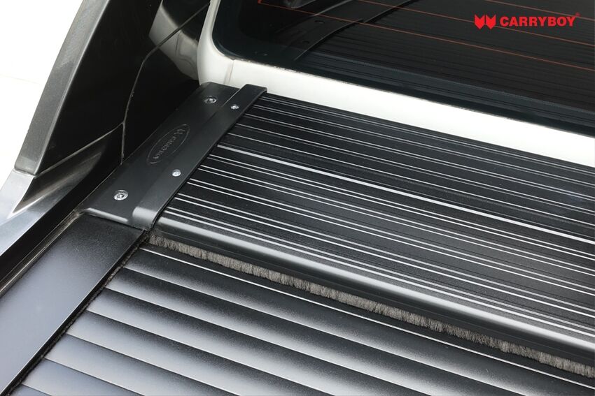 Carryboy Roller Lid Aluminium Rollo 789R-FTD Für Ford Ranger Wildtrak, Wildtrak Bügel Aluminium Rollcover