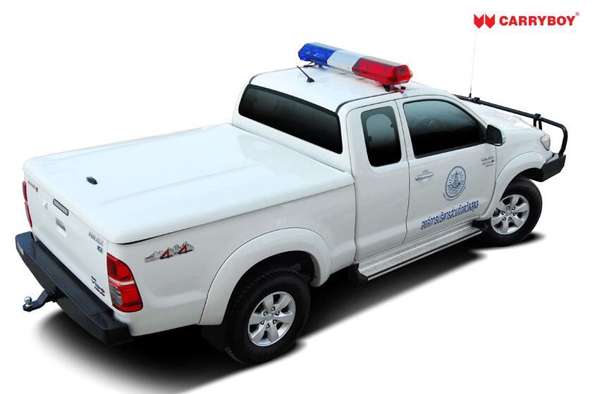 CARRYBOY Deckel Cover Toyota Hilux Revo Invincible schräg anstellbar Wagenfarbe