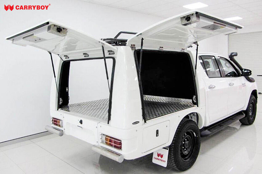 CARRYBOY Kofferaufbau Karosserieumbau offene Klappen Ford Ranger Singlecab 2012+