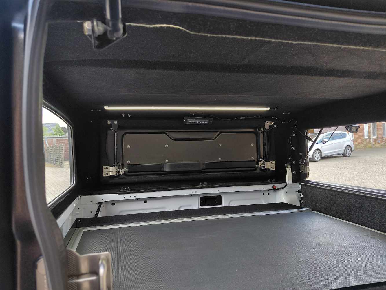 Innenraum, LED-Licht, Aufbewahrungssystem,