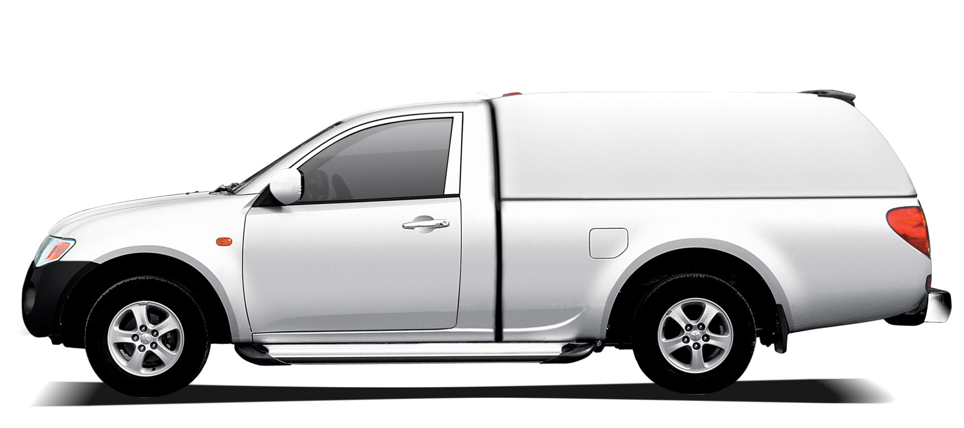 Hardtop Mitsu L200 Single Cab ohne Seitenfenster