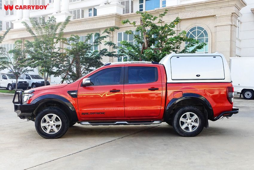 CARRYBOY Gewerbe- Flottenhardtop in Überhöhe WMH-FTD Ford Ranger Doppelkabine gesicherte Ersatzteilversorgung