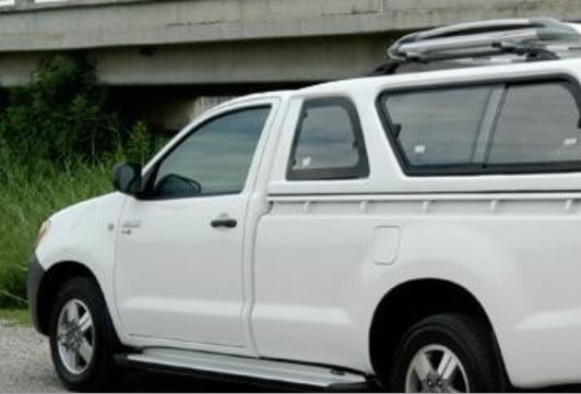 CARRYBOY Hardtop 560-IM Isuzu D-Max Singlecab GFK extrem stabil inklusive Dachreling