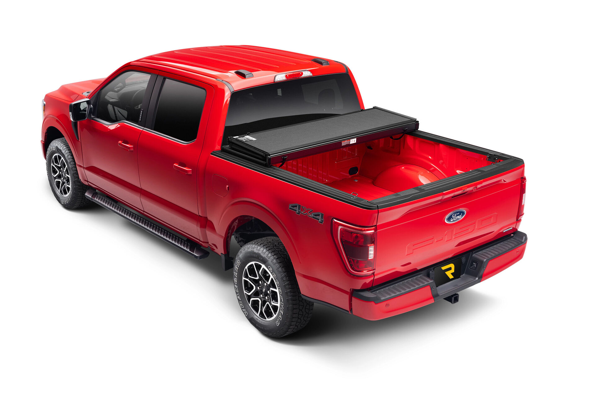 pickup, truck, rot, Kofferraumabdeckung, Laderaumabdeckung,