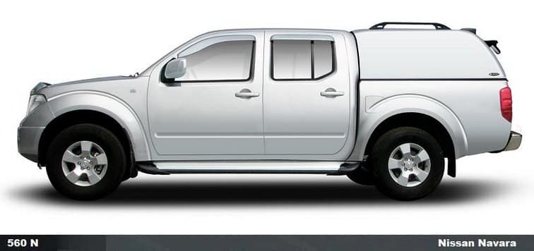 CARRYBOY Hardtop ohne Seitenfenster VW Amarok Doppelkabine extrem GFK Hardtop