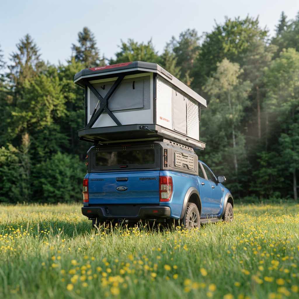 Pickup truck, Dachzelt, Campingausrüstung, Offroad, 農,