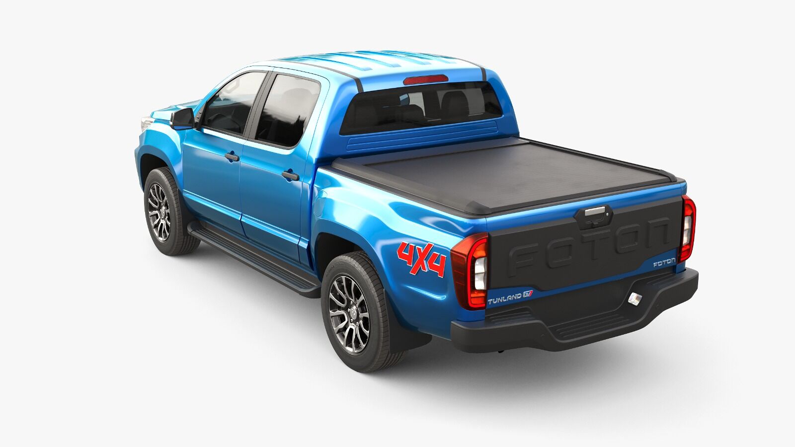 pickup, truck, 4x4, doppelbett?, blue,