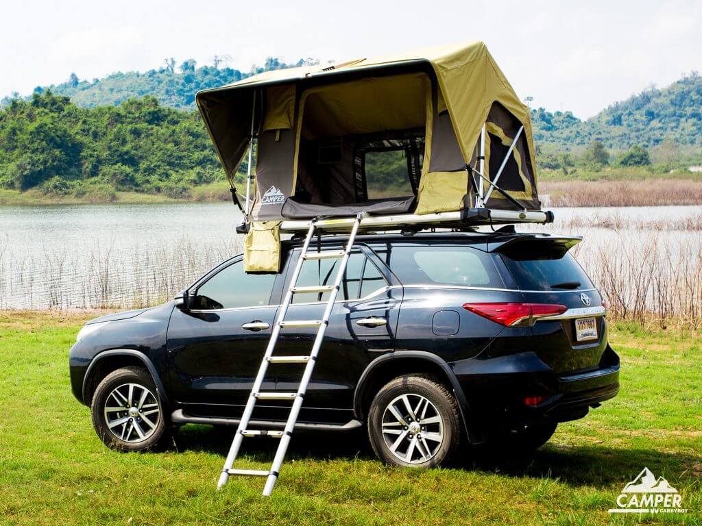 Carryboy Camper Dachzelt für 2 bis 3 Personen für alle Fahrzeuge schnell verstaut