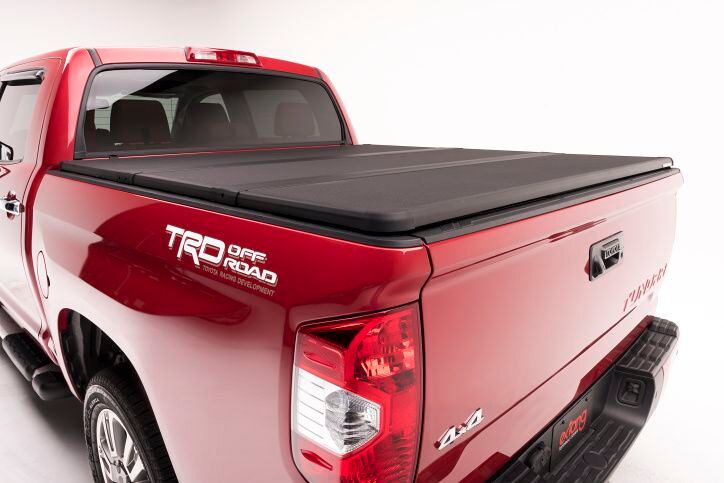 NOVISauto Laderaumabdeckung Trifold zum Falten Überkante Toyota Tundra sicher abschließbar über Heckklappe