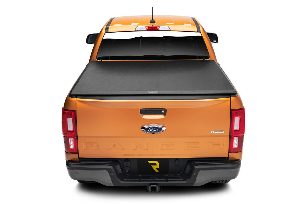 NOVISauto cargo cover tarpaulin for rolling TruXport on Ford Ranger double cab 2023+ closed