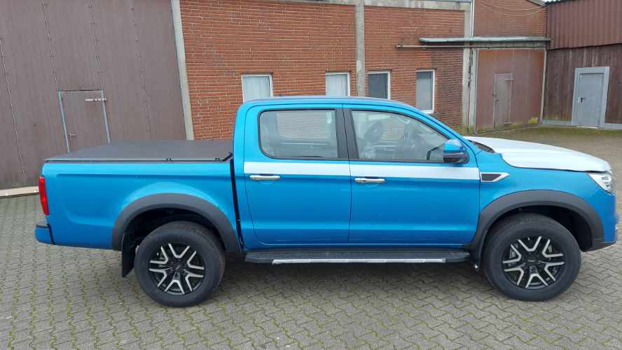 Die Truxedo Abdeckung ist optisch ein Hingucker